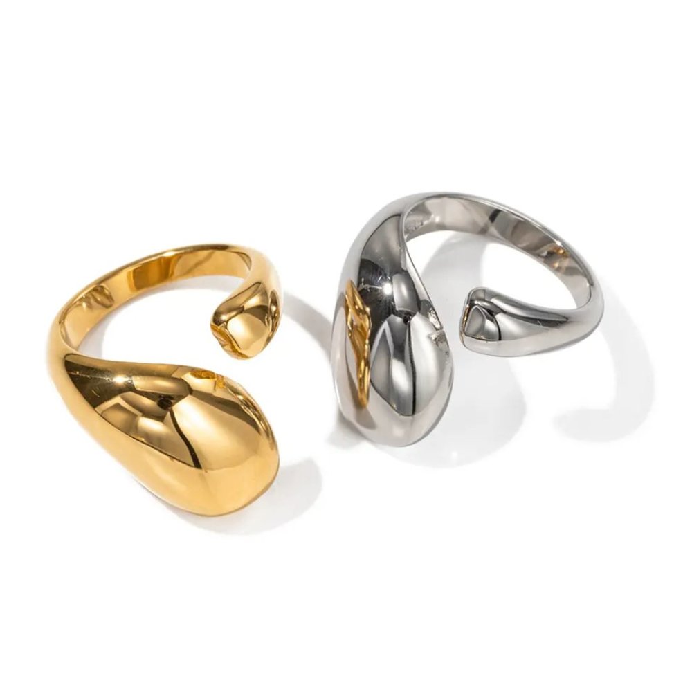 Gold/ Silver Adjustable Finger Rings